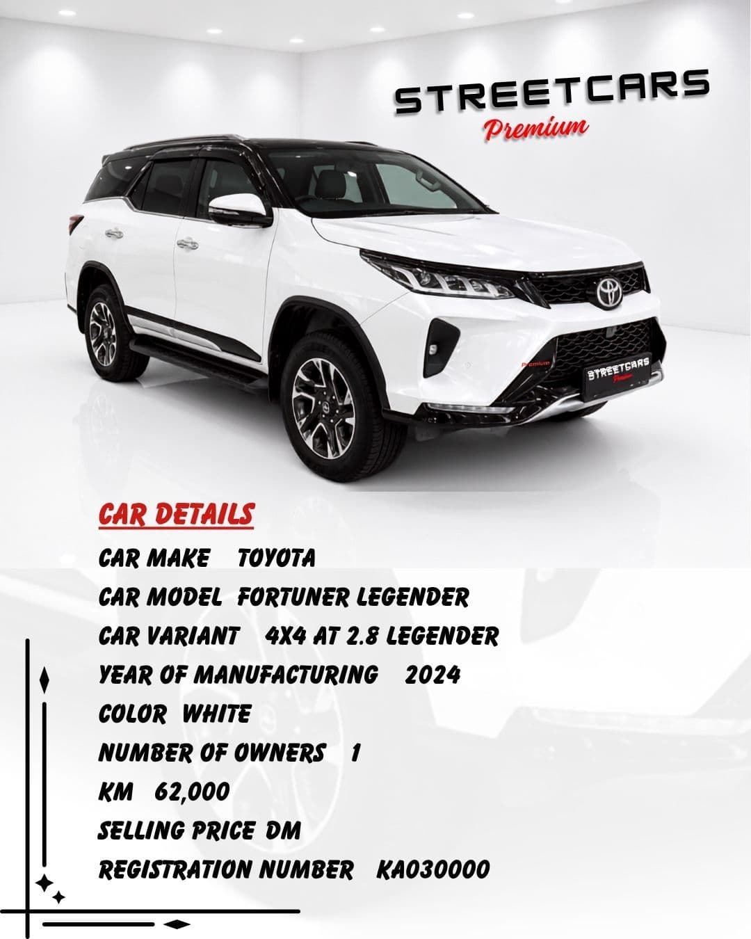 Fortuner Legender